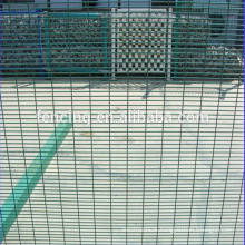 Powder coated 358 welded fence panel